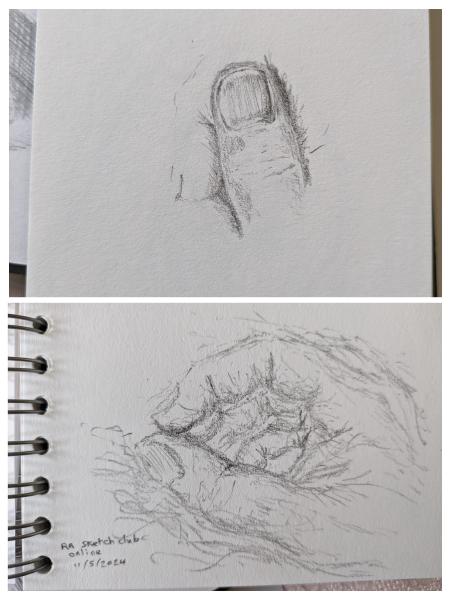 Hand sketches