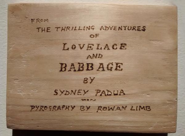 Reverse of Lovelace and Babbage