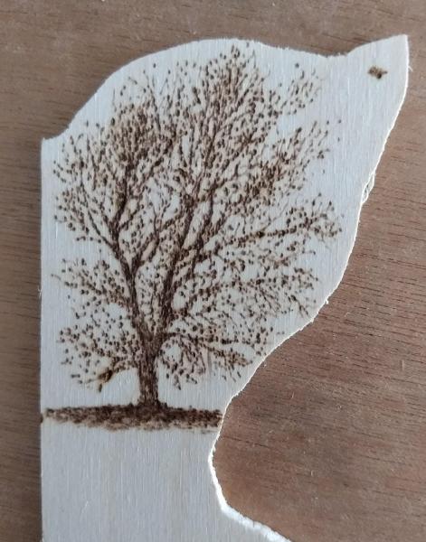 A test piece, trying out trees