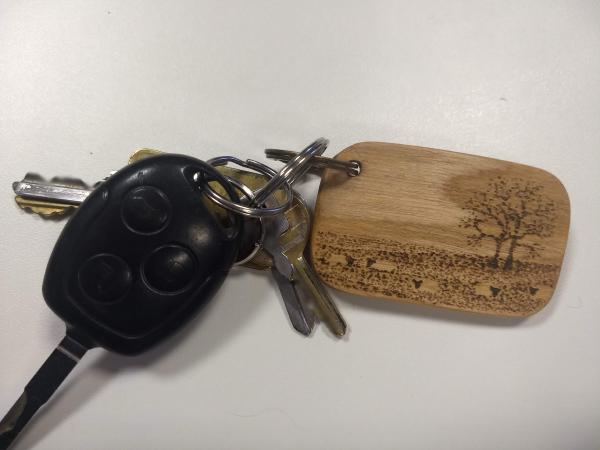 A tree keyring